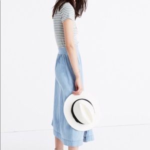 Madewell Side Button Skirt